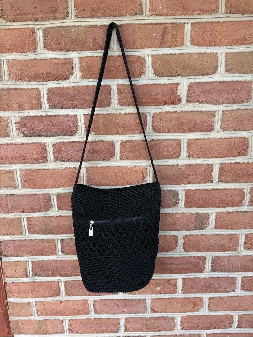 Worthington Black woven Shoulder Bag